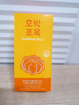 조은약초 국산 늙은 호박즙 호박쪼옥 젤리 20g x 15포 — 5점을 준 리뷰어가 2020년 6월 올린 사용 사진