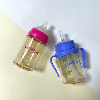 유비맘 PPSU 젖병 노꼭지_200ml_컬러 랜덤 발송 — 5점을 준 리뷰어가 2020년 9월 올린 사용 사진