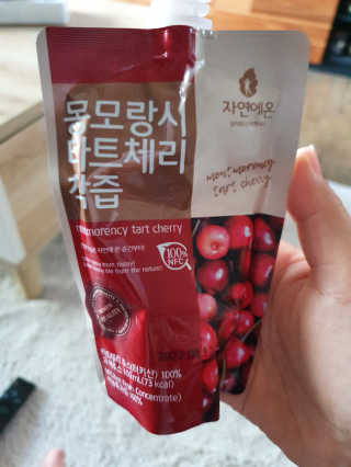 자연에온 몽모랑시 타트체리 착즙 100mL 10개입 2BOX — 5점을 준 리뷰어가 2020년 10월 올린 사용 사진