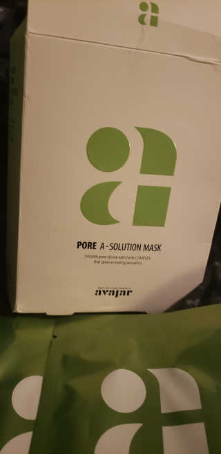 Avajar A-Solution 마스크 — 5점을 준 리뷰어가 2020년 12월 올린 사용 사진
