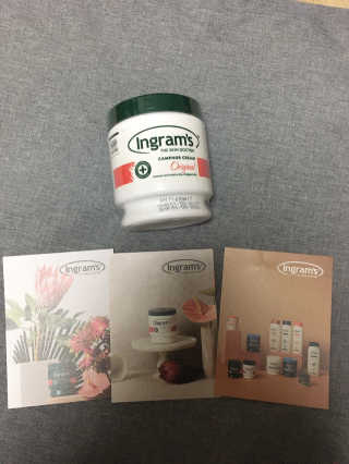 인그람스 캠퍼 크림 오리지널 300ml — 5점을 준 리뷰어가 2020년 4월 올린 사용 사진