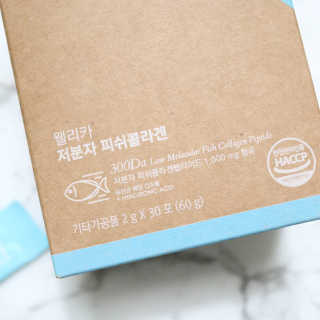 웰리카 저분자 피쉬 콜라겐 — 5점을 준 리뷰어가 2020년 11월 올린 사용 사진