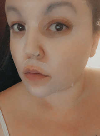 트리티스 [Treatis] Facial Sheet Mask — 4.5점을 준 리뷰어가 2021년 1월 올린 사용 사진