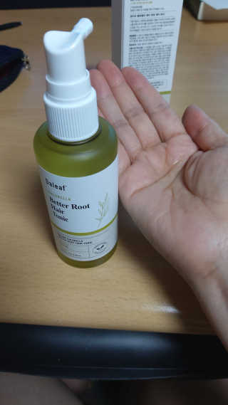 달리프 클로렐라 베러 루트 헤어토닉 100ml — 5점을 준 리뷰어가 2020년 10월 올린 사용 사진