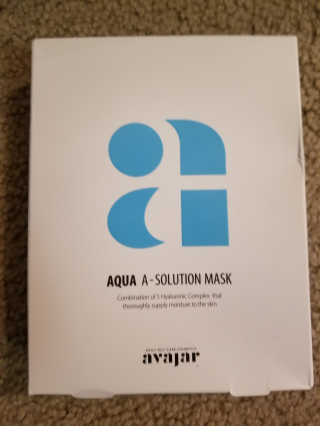 Avajar A-Solution 마스크 — 5점을 준 리뷰어가 2020년 11월 올린 사용 사진