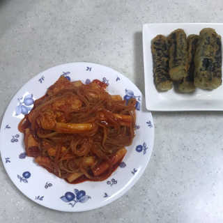 화곡미담 옛날 떡볶이 — 4점을 준 리뷰어가 2020년 4월 올린 사용 사진