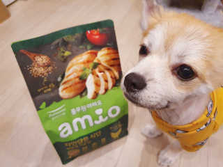 [풀무원 아미오] 자연담은식단 1kg 3종 — 5점을 준 리뷰어가 2020년 12월 올린 사용 사진