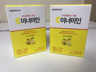 이너미인 VITAMIN-C 700 — 5점을 준 리뷰어가 2020년 10월 올린 사용 사진