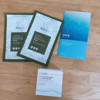 바르는콜라겐 하이온 제주바다보배 슬리핑마스크 100mL — 5점을 준 리뷰어가 2020년 6월 올린 사용 사진