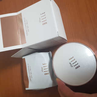 디어벨르 크림쿠션 DEAR BELLE CREAM COUSION — 4점을 준 리뷰어가 2020년 9월 올린 사용 사진