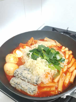 화곡미담 옛날 떡볶이 — 5점을 준 리뷰어가 2020년 4월 올린 사용 사진