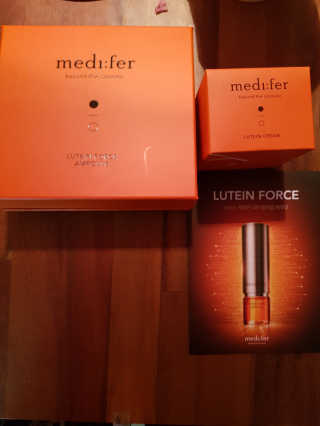 메디페르 [ 1+1 ] 루테인앰플세트 1개 + 루테인크림 50ml 1개 — 5점을 준 리뷰어가 2020년 9월 올린 사용 사진