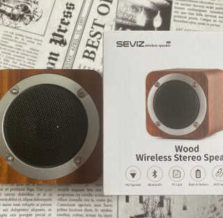 SEVIZ MINI10W 레트로 블루투스 스피커 — 5점을 준 리뷰어가 2020년 8월 올린 사용 사진