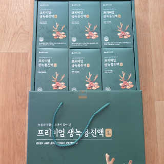 서울약사신협 약사신협_생녹용 진액_70ml x 30포 — 5점을 준 리뷰어가 2020년 9월 올린 사용 사진
