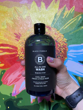 블랙페블 올인원 워시 쿨 웨이브 500ml — 5점을 준 리뷰어가 2021년 5월 올린 사용 사진