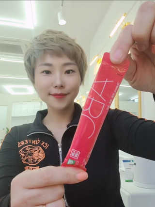 이너뷰티템, 니몸내몸 ABC 콜라겐 젤리스틱 14포 — 5점을 준 리뷰어가 2020년 11월 올린 사용 사진