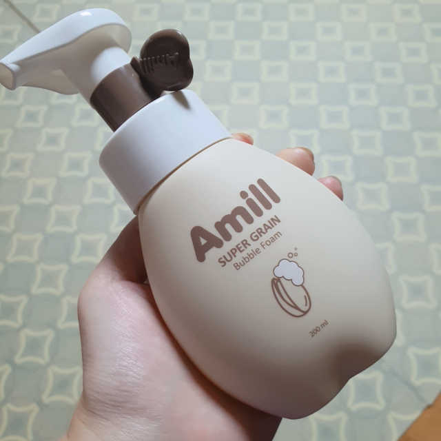 에이밀 슈퍼 그레인 버블 폼 200ml 리뷰 사진