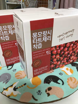 자연에온 몽모랑시 타트체리 착즙 100mL 10개입 2BOX — 4.5점을 준 리뷰어가 2020년 12월 올린 사용 사진