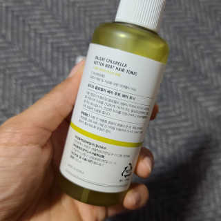 달리프 클로렐라 베러 루트 헤어토닉 100ml — 5점을 준 리뷰어가 2020년 11월 올린 사용 사진