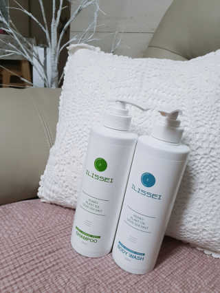 일리세이 허니 샴푸 500ml + 허니 바디워시 500ml 세트 — 5점을 준 리뷰어가 2020년 4월 올린 사용 사진