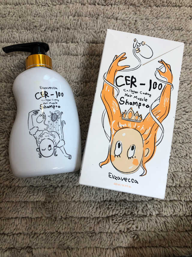 엘리자베카 콜라겐 코팅 헤어 머슬 샴푸 리뷰 사진