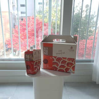 자연에온 핑크 자몽 착즙 100mL 10개입 2BOX — 5점을 준 리뷰어가 2020년 11월 올린 사용 사진