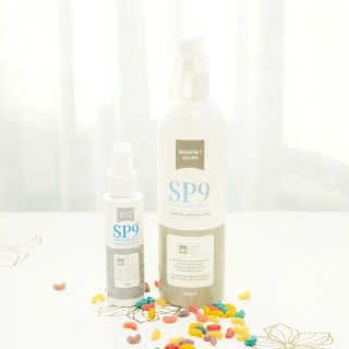 SP9 스프레이형 프리미엄 살균소독제 500ml+100ml — 5점을 준 리뷰어가 2020년 12월 올린 사용 사진