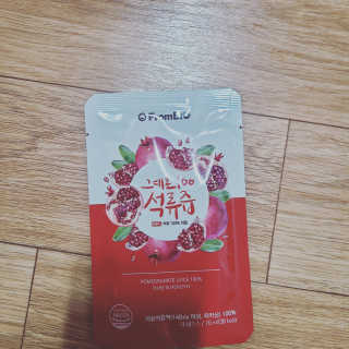 프롬바이오 오직 석류만 [그대로100 석류즙] 하루 1포로 건강하게 — 5점을 준 리뷰어가 2020년 6월 올린 사용 사진