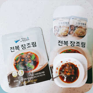 바다는다웰빙이다 완도사랑 전복죽 250g - 2팩 + 전복장조림 2팩 — 5점을 준 리뷰어가 2020년 8월 올린 사용 사진