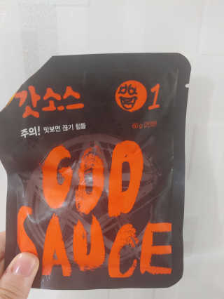 갓소스 만능양념소스 60gx4팩 1,2,3단계샘플러60gx3팩 — 5점을 준 리뷰어가 2020년 7월 올린 사용 사진