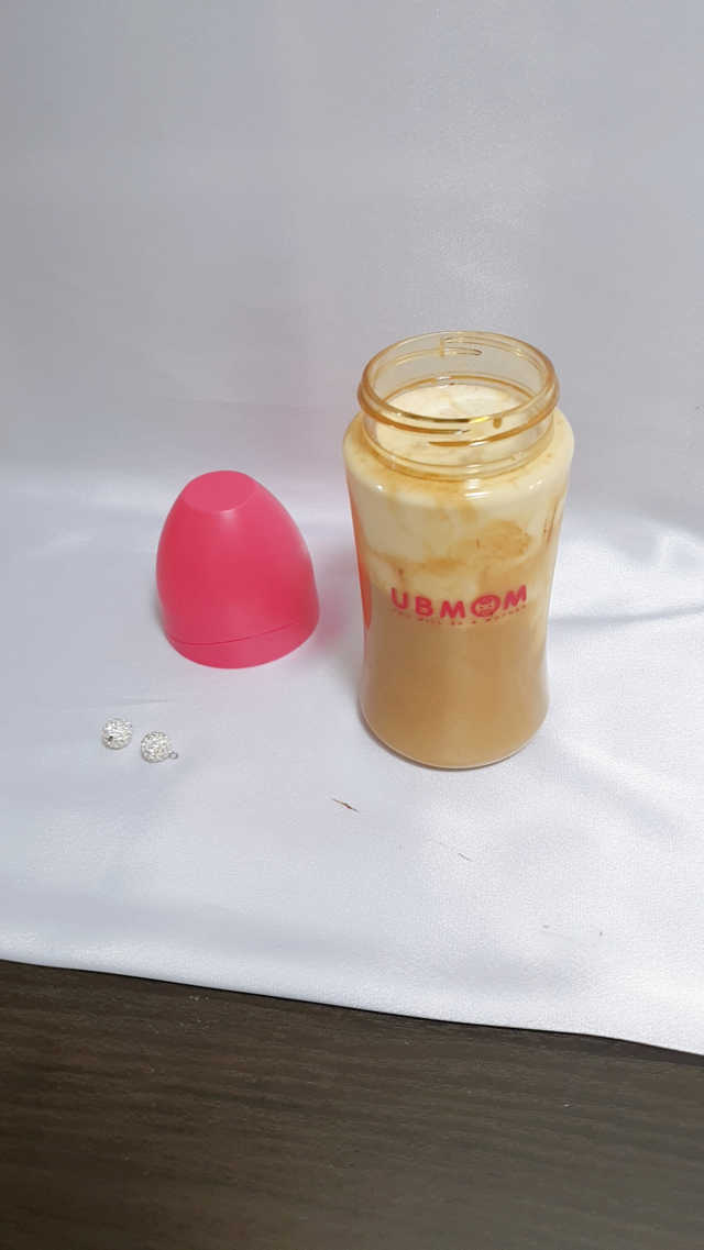 유비맘 PPSU 젖병 노꼭지_260ml_컬러 랜덤 발송 리뷰 사진