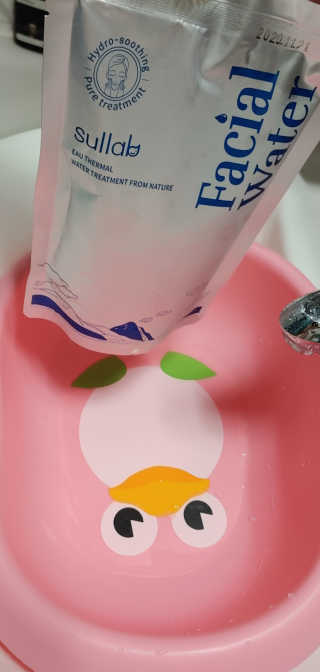 [설랩] 클렌징워터 세안수 500ml x 6팩 — 5점을 준 리뷰어가 2020년 8월 올린 사용 사진