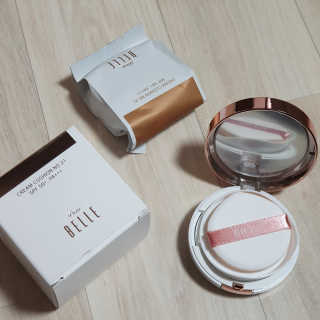 디어벨르 크림쿠션 DEAR BELLE CREAM COUSION — 4.5점을 준 리뷰어가 2020년 8월 올린 사용 사진