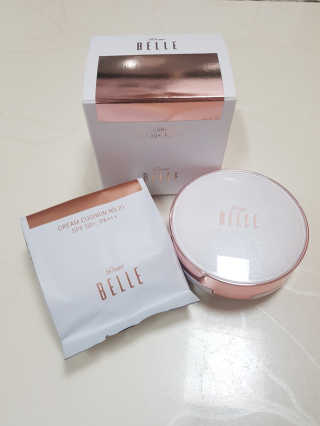 디어벨르 크림쿠션 DEAR BELLE CREAM COUSION — 5점을 준 리뷰어가 2020년 7월 올린 사용 사진