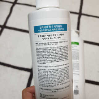 일리세이 허니 샴푸 500ml + 허니 바디워시 500ml 세트 — 5점을 준 리뷰어가 2020년 4월 올린 사용 사진