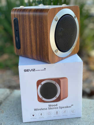 SEVIZ MINI10W 레트로 블루투스 스피커 — 5점을 준 리뷰어가 2020년 8월 올린 사용 사진