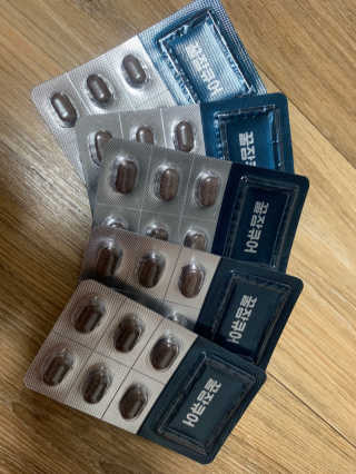 조은약초 꿀잠큐어 제주 감태추출물 감태정 600mg — 5점을 준 리뷰어가 2020년 5월 올린 사용 사진