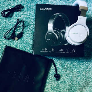 SEVIZ Bluetooth Headphones 10 3color — 5점을 준 리뷰어가 2020년 7월 올린 사용 사진