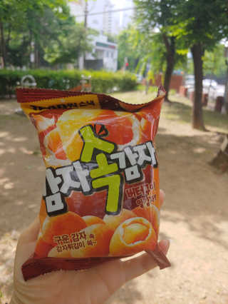 감자속감자 버터구이 알감자맛 16봉지 — 5점을 준 리뷰어가 2020년 6월 올린 사용 사진
