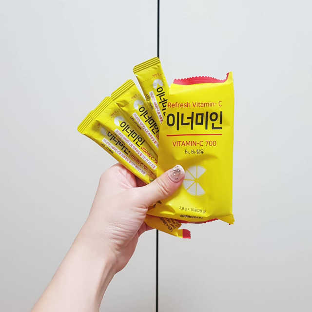 이너미인 VITAMIN-C 700 리뷰 사진