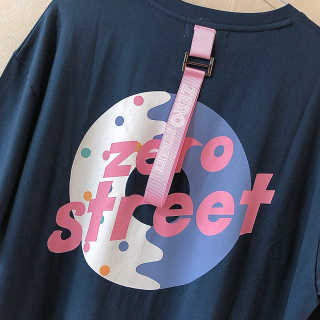 제로스트릿 ZERO STREET - BACK DONUT T-SHIRT 7 COLOR — 4점을 준 리뷰어가 2020년 8월 올린 사용 사진