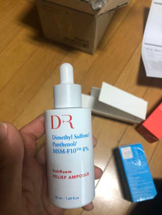 Dr다룸 릴리프 앰플 — 5점을 준 리뷰어가 2020년 5월 올린 사용 사진