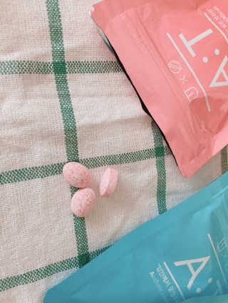 입 냄새 완화에 도움을 주는 에티켓 캔디 복숭아맛 앳캔디 — 5점을 준 리뷰어가 2020년 11월 올린 사용 사진