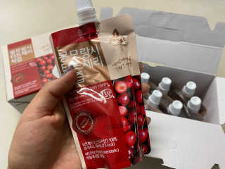 자연에온 몽모랑시 타트체리 착즙 100mL 10개입 2BOX — 5점을 준 리뷰어가 2020년 10월 올린 사용 사진