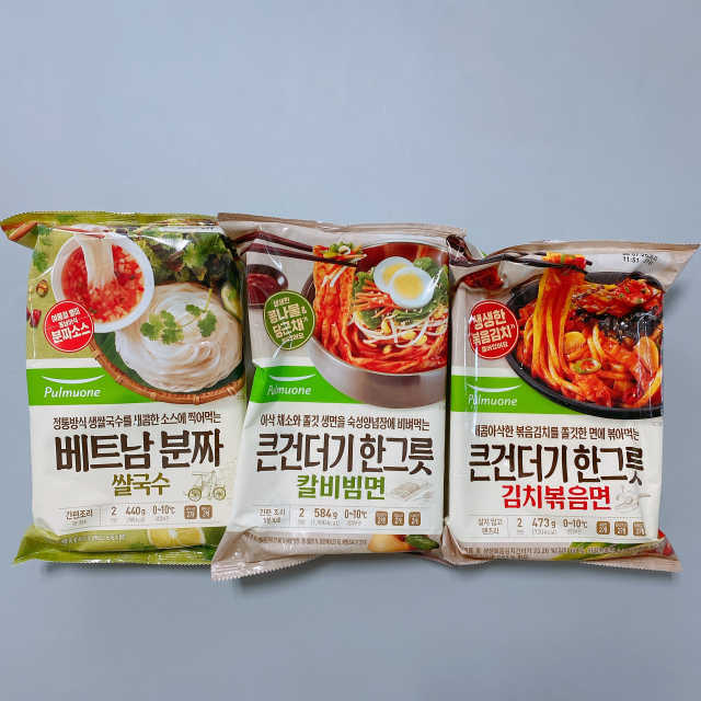 [풀무원] 지금껏 보지 못한 큰건더기 한그릇 면세트 리뷰 사진