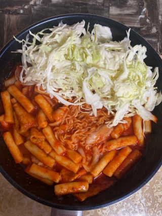 화곡미담 옛날 떡볶이 — 5점을 준 리뷰어가 2020년 4월 올린 사용 사진