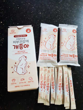 My Pet Care 모발과 모질 피부건강에 개좋아 — 5점을 준 리뷰어가 2020년 11월 올린 사용 사진