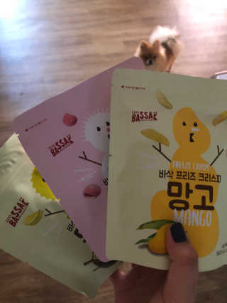 BASSAK 바삭 프리즈 크리스피 3종 — 3점을 준 리뷰어가 2020년 9월 올린 사용 사진