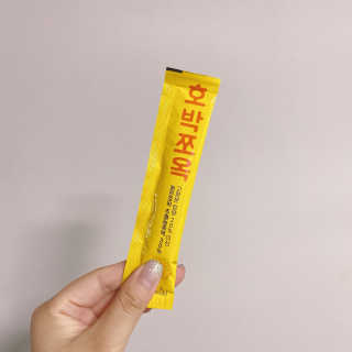 조은약초 국산 늙은 호박즙 호박쪼옥 젤리 20g x 15포 — 2점을 준 리뷰어가 2020년 7월 올린 사용 사진