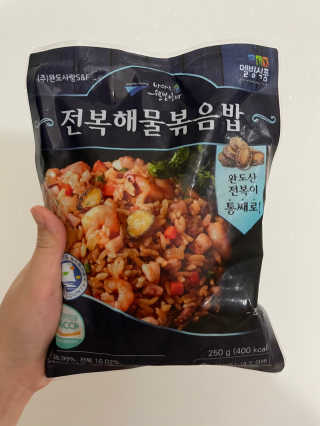 바다는다웰빙이다 전복해물볶음밥/전복김치볶음밥 250g-4봉지 — 5점을 준 리뷰어가 2020년 11월 올린 사용 사진